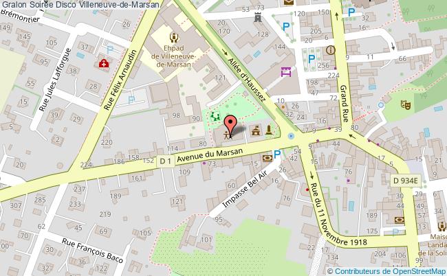 plan Soirée Disco Villeneuve-de-Marsan