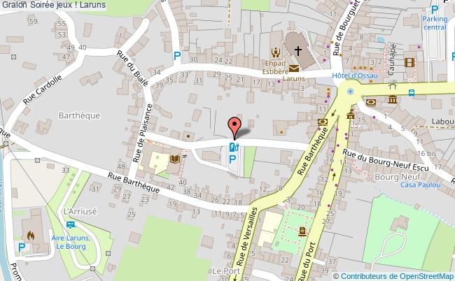 plan Soirée Jeux ! Laruns