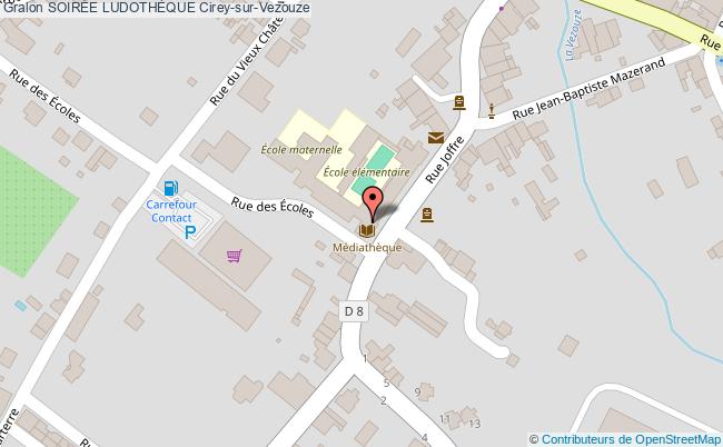 plan Soirée Ludothèque Cirey-sur-Vezouze