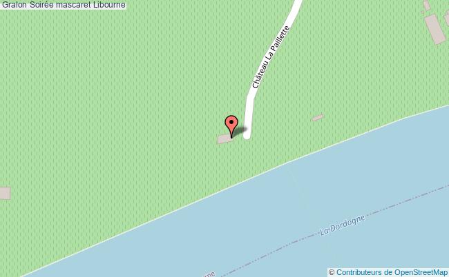 plan Soirée Mascaret Libourne