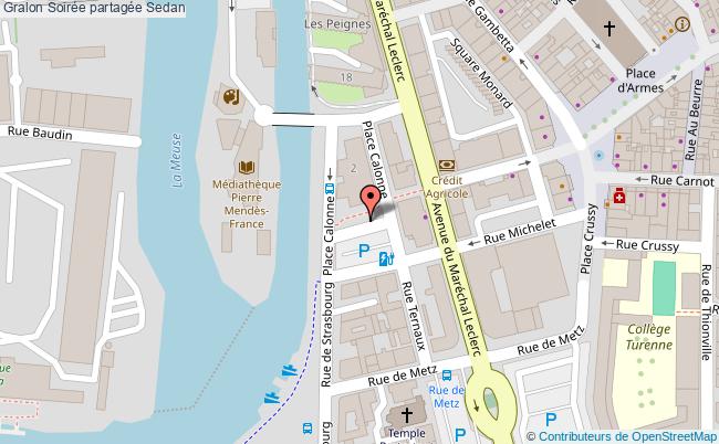 plan Soirée Partagée Sedan