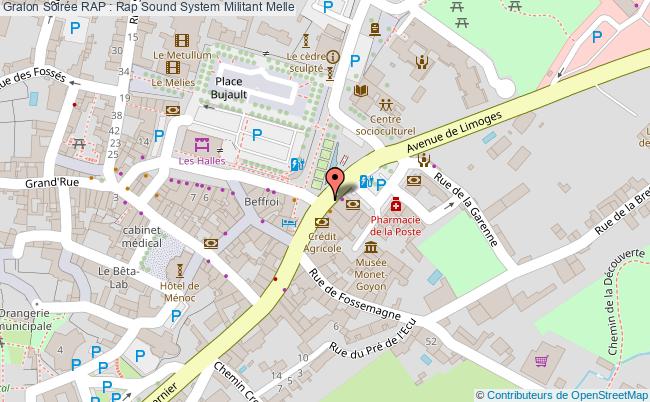 plan Soirée Rap : Rap Sound System Militant Melle