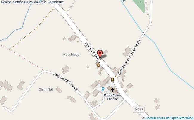 plan Soirée Saint-valentin Ferrensac