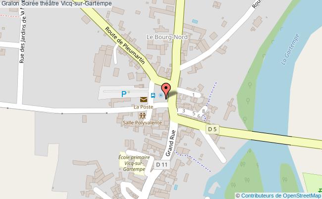 plan Soirée Théâtre Vicq-sur-Gartempe