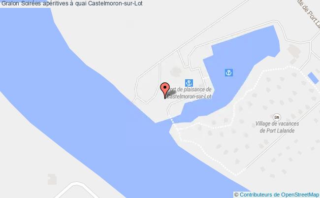 plan Soirées Apéritives à Quai Castelmoron-sur-Lot