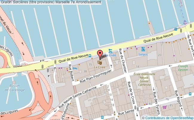 plan Sorcières (titre Provisoire) Marseille