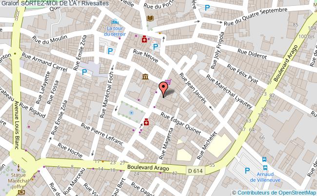 plan Sortez-moi De La ! Rivesaltes