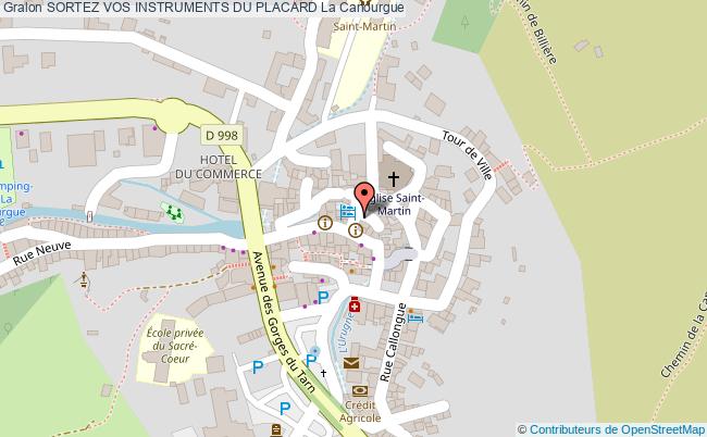 plan Sortez Vos Instruments Du Placard La Canourgue