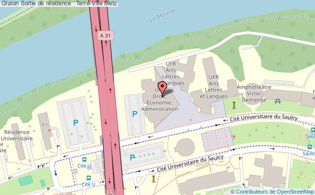 plan Sortie De Résidence : Terre-ville Metz