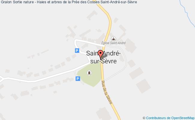 plan Sortie Nature - Haies Et Arbres De La Prée Des Cosses Saint-André-sur-Sèvre