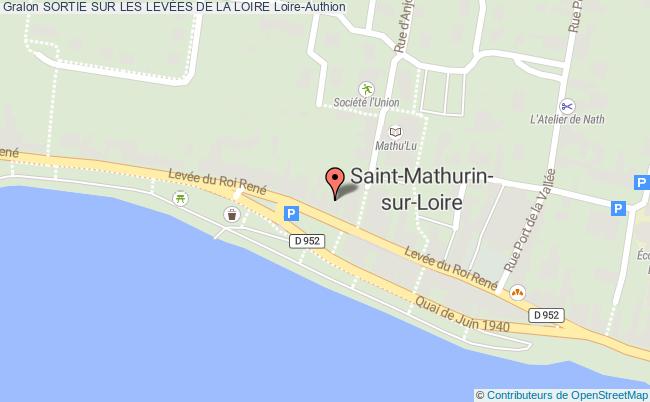 plan Sortie Sur Les LevÉes De La Loire Brain-sur-l'Authion