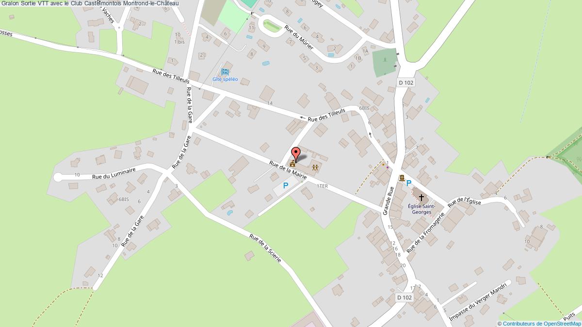 Sortie Vtt Avec Le Club Castelmontois Montrond-le-château Vtt Assurance ...