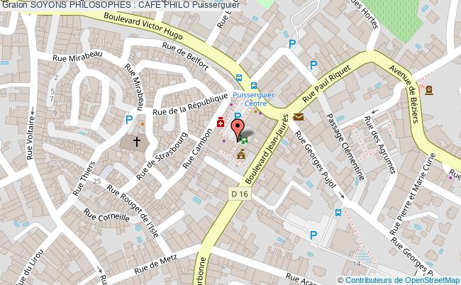 plan Soyons Philosophes : CafÉ Philo Puisserguier