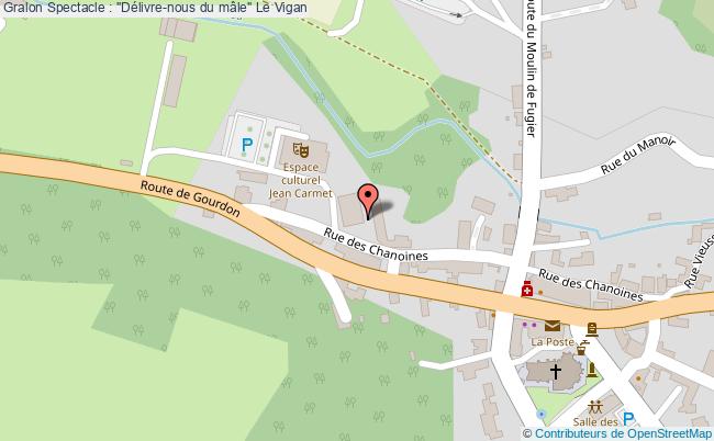 plan Spectacle : "délivre-nous Du Mâle" Le Vigan