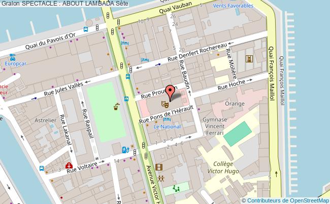 plan Spectacle : About Lambada Sète