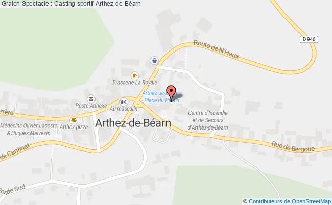 plan Spectacle : Casting Sportif Arthez-de-Béarn