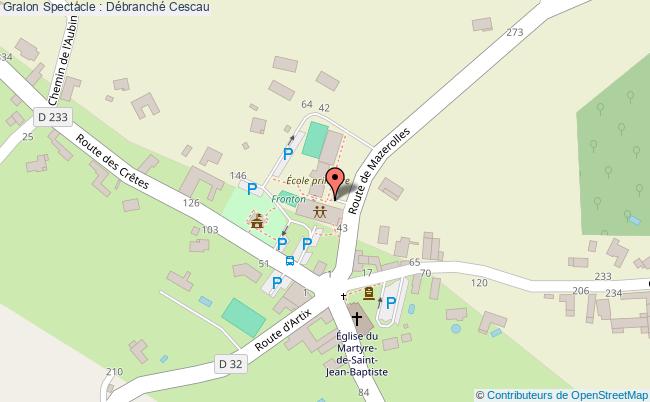 plan Spectacle : Débranché Cescau