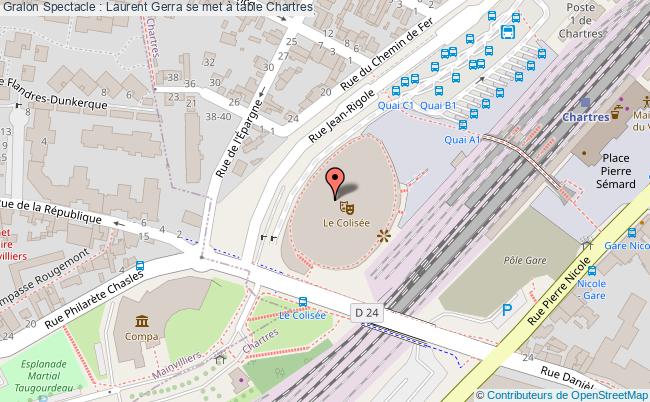 plan Spectacle : Laurent Gerra Se Met à Table Chartres