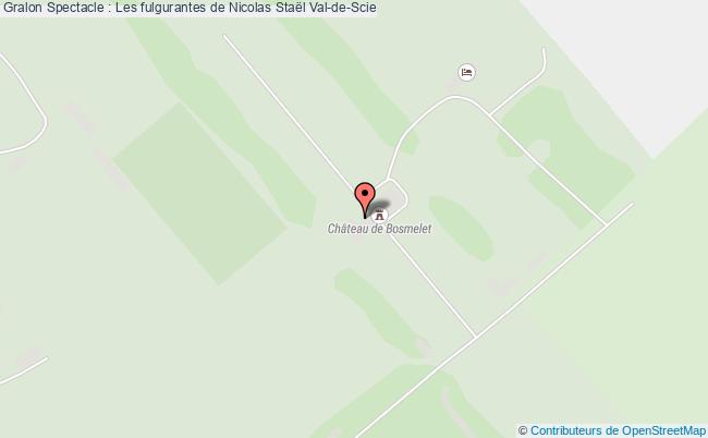 plan Spectacle : Les Fulgurantes De Nicolas Staël Longueville-sur-Scie