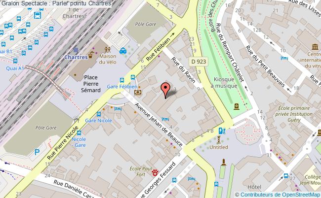 plan Spectacle : Parler Pointu Chartres