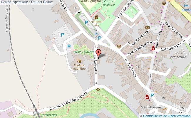 plan Spectacle : Rituels Bellac