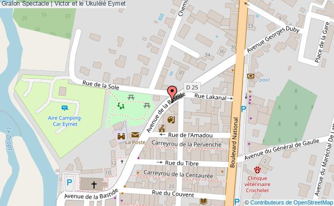 plan Spectacle | Victor Et Le Ukulélé Eymet