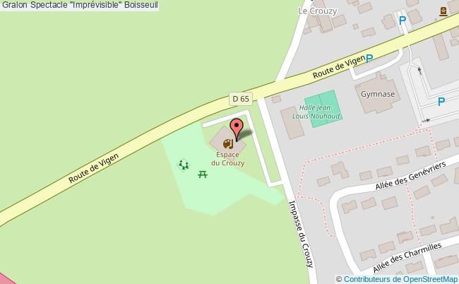 plan Spectacle "imprévisible" Boisseuil
