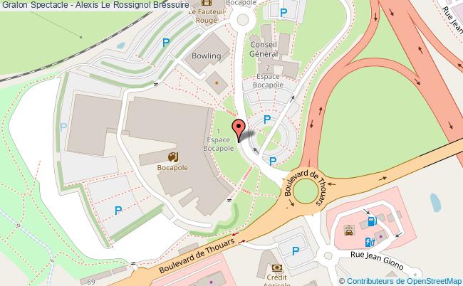 plan Spectacle - Alexis Le Rossignol Bressuire