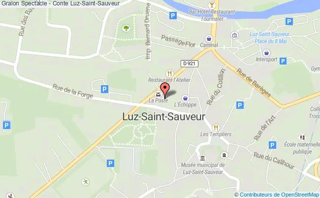 plan Spectacle - Conte Luz-Saint-Sauveur