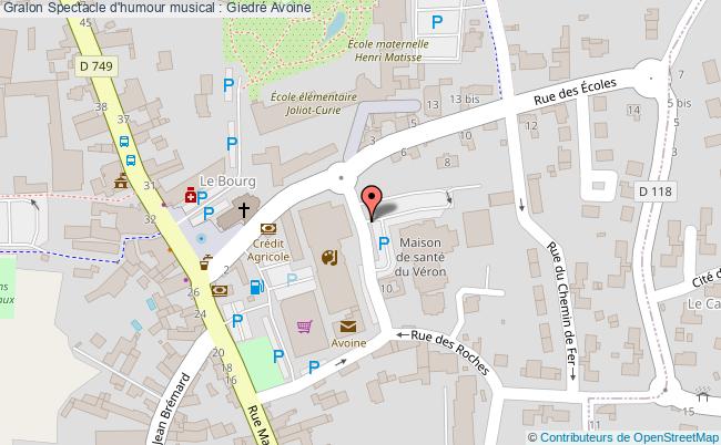 plan Spectacle D'humour Musical : Giedré Avoine