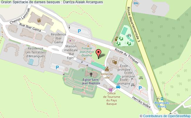 plan Spectacle De Danses Basques : Dantza Alaiak Arcangues