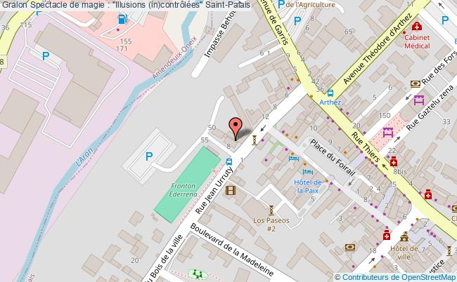 plan Spectacle De Magie : "illusions (in)contrôlées" Saint-Palais