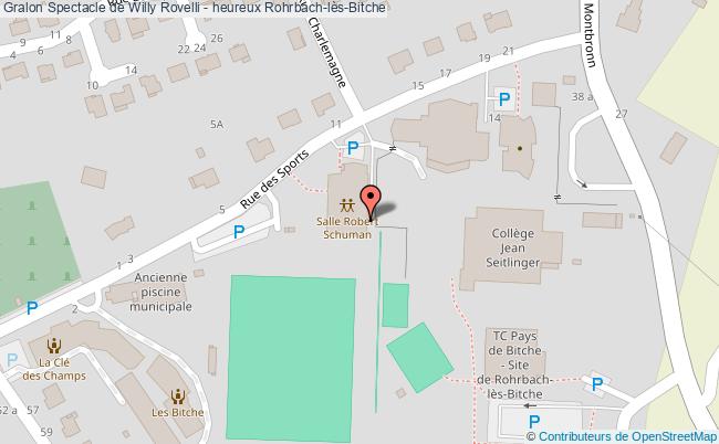 plan Spectacle De Willy Rovelli - Heureux Rohrbach-lès-Bitche