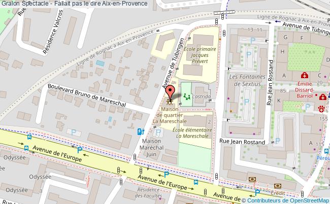 plan Spectacle - Fallait Pas Le Dire Aix en Provence