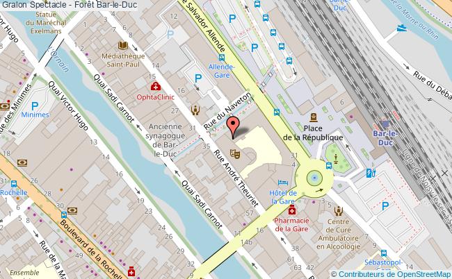 plan Spectacle - Forêt Bar-le-Duc