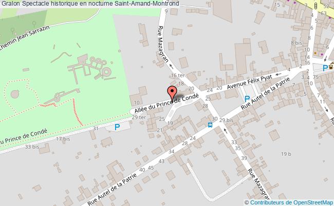 plan Spectacle Historique En Nocturne Saint-Amand-Montrond