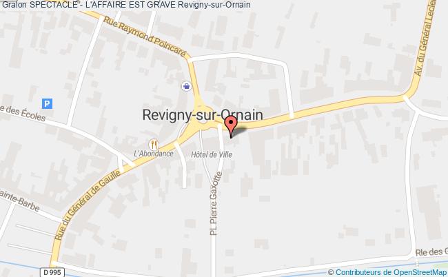 plan Spectacle - L'affaire Est Grave Revigny-sur-Ornain