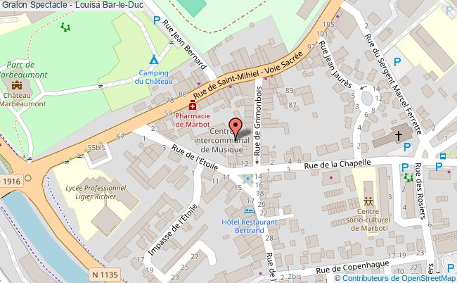 plan Spectacle - Louisa Bar-le-Duc