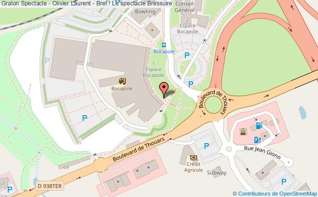 plan Spectacle - Olivier Laurent - Brel ! Le Spectacle Bressuire