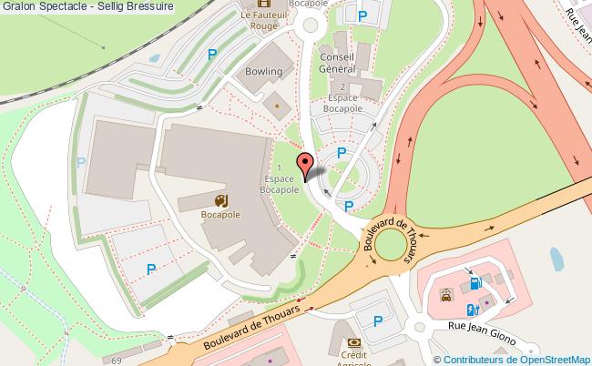 plan Spectacle - Sellig Bressuire