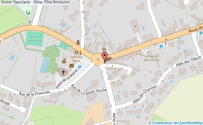 plan Spectacle - Show Time Bressuire