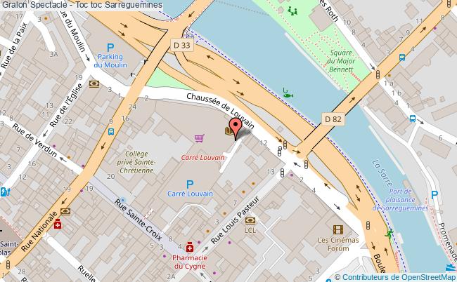 plan Spectacle - Toc Toc Sarreguemines