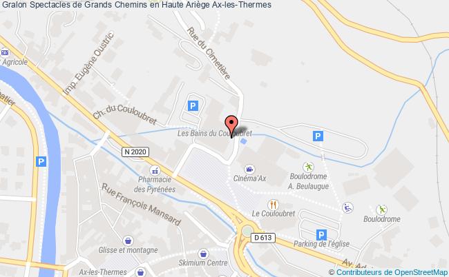 plan Spectacles De Grands Chemins En Haute Ariège Ax-les-Thermes