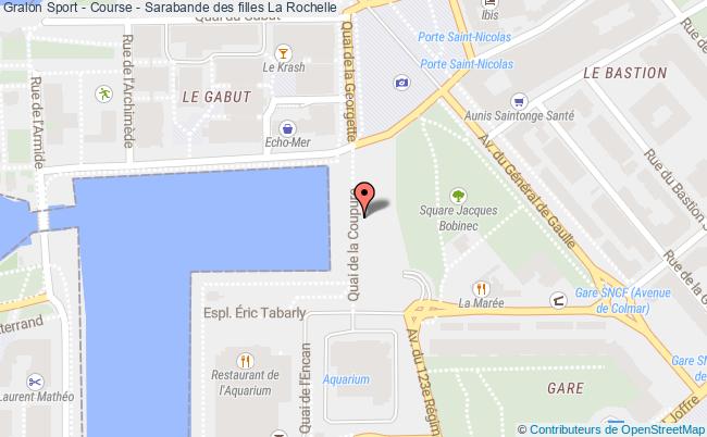 plan Sport - Course - Sarabande Des Filles La Rochelle