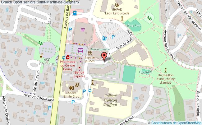 plan Sport Seniors Saint-Martin-de-Seignanx