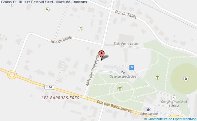 plan St Hil Jazz Festival Saint-Hilaire-de-Chaléons