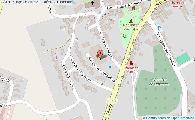 plan Stage De Danse : Rock'n Roll Lubersac