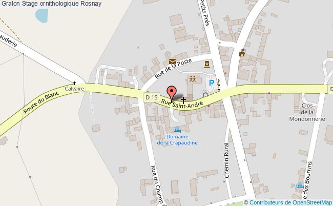 plan Stage Ornithologique 2 Jours Rosnay