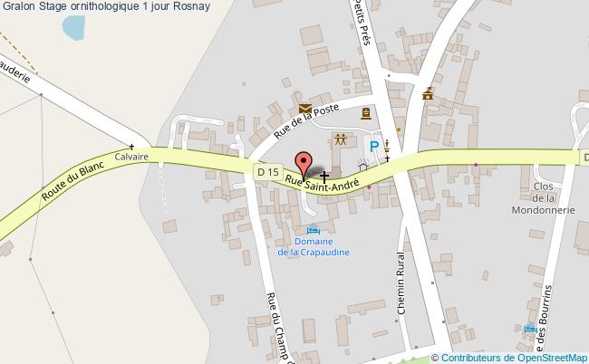 plan Stage Ornithologique à La Journée Rosnay