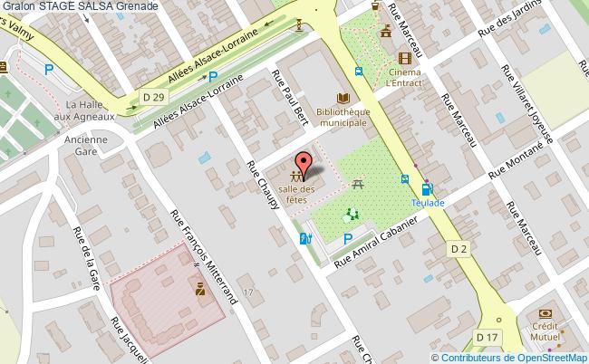 plan Stage Salsa Grenade